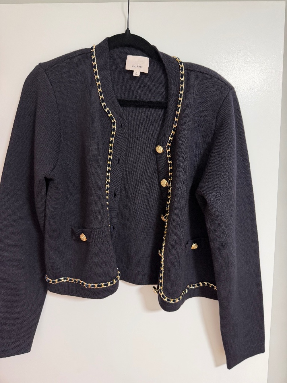 Wool-Cotton Cardigan
